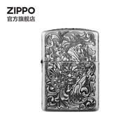 ZIPPO 之宝 招财貔貅 防风煤油打火机