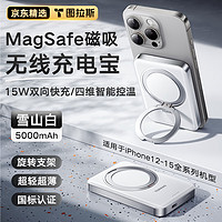 TORRAS 图拉斯 苹果Magsafe无线磁吸充电宝iPhone15Promax14plus13pro 超轻超薄 旋转支架·智能控温