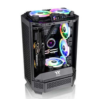 Thermaltake 曜越 Tt）The Tower 300 海景房机箱 （Matx主板） 八角柱造型