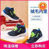 SKECHERS 斯凯奇 男婴幼童|秋冬男小童宝宝鞋雪地靴皮靴