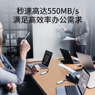 朗科（Netac）128GB Type-c USB3.2 移动固态硬盘（PSSD）Z Slim 轻至30g便携 手机直连 防震耐用 高速传输 热销Z Slim（USB-C）