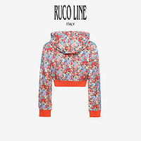 RUCOLINE Ruco Line如卡莱意大利女士印花外套短款连帽外套商场同款