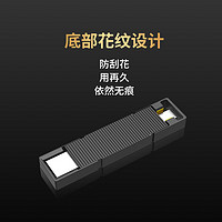 LASTINGIN 久内 固态u盘双接口USB3.2/Type-C手机电脑两用金属大容量商务办公高速优盘读550MB/S iu5系列