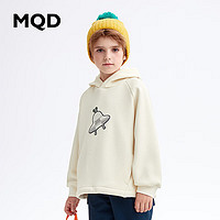 MQD 马骑顿 儿童连帽图案卫衣