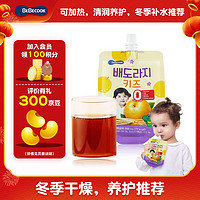 Bebecook果汁泥 桔梗梨汁200ml 大容量儿童零食饮料吸吸袋  适合2阶以上，200ml桔梗梨汁