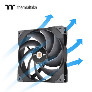 Thermaltake（Tt）耀影SWAFAN GT14 机箱风扇 单颗装（高风压风扇/无光/减震设计/二代液压轴承）