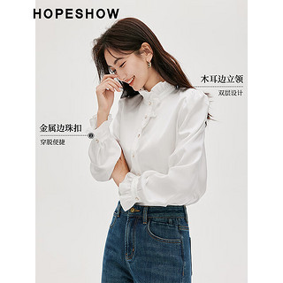 HOPESHOW 红袖 女士衬衫