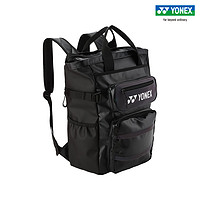 YONEX 尤尼克斯 羽毛球拍包双肩包大容量多功能背包独立鞋仓 BA267CR 黑色