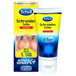 Dr.Scholl's 爽健 DrScholl）护足霜加强版足脚跟修复霜软膏干裂破裂脱皮龟裂除老茧硬皮角质 60ml