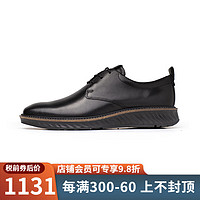 爱步【JD物流直达】ECCO爱步英伦商务休闲皮鞋男ST.1 HYBRID SHOE 黑色 45