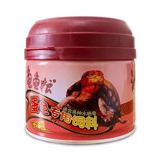 寸金 蛋龟饲料240g 深水龟乌龟发色增色龟粮 窄桥红面剃刀麝香侧颈龟食 下沉性