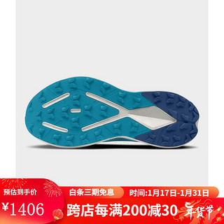 北面女士Summit Series VECTIV Pro户外耐磨防滑厚底舒适透气越野跑鞋 Summit Blue Bird/Set Sail 标准36/US5