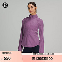 lululemon 丨Goal Smasher 女士运动夹克 LW4BFWS 葡萄蓟紫 4