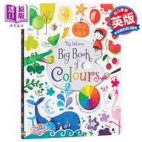 英文原版Usborne Big Book of Colours孩子的色彩启蒙全书艺术启蒙