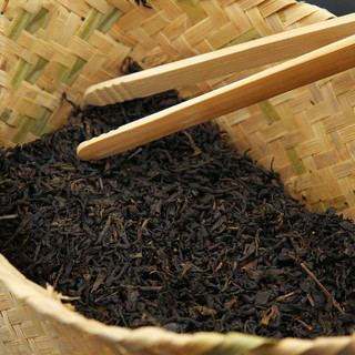 白沙溪湖南老字号安化黑茶【一级原料】白沙溪天尖茶竹篓装1kg湘尖茶 2020年年份茶