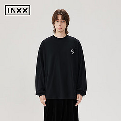 INXX 英克斯 ALLPICK 秋新品长袖T恤易穿搭男女同款APC3011174 黑色 L