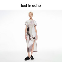 lost in echo2024春季设计师款大圆头厚底增高穆勒拖鞋勃肯鞋