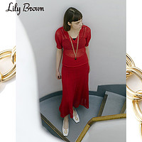 Lily Brown 春夏  百搭金属长链式吊坠项链LWGA211352