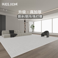 BUDISI 布迪思 地毯客厅沙发茶几地毯大尺寸防水防滑加厚免洗可擦2024春季 素色01