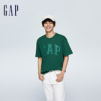 Gap 盖璞 男士撞色LOGO短袖T恤 465796