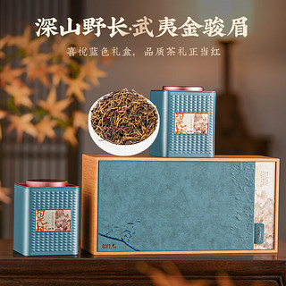 小茶日记茶叶 蜜香型金骏眉红茶 甄选茶叶礼盒装300g