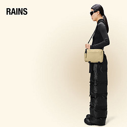 RAINS 时尚防水单肩包斜挎包手提包 Texel Crossbody Bag 沙叻棕