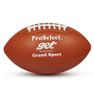 专选（PROSELECT） 橄榄球装备吸湿耐磨防滑室内室外比赛训练美式足球 GR002-超纤耐磨-6号青少年款