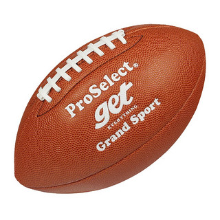 专选（PROSELECT） 橄榄球装备吸湿耐磨防滑室内室外比赛训练美式足球 GR002-超纤耐磨-6号青少年款