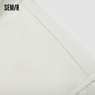 森马（Semir）三防棉服男23冬季时尚防水防油防污外套简约休闲上衣109723112102 晨灰20113 XL