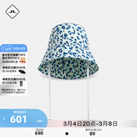 金林德伯格(J.Lindeberg)春夏轻质快干满印GOLF运动休闲渔夫帽女524286002 KDR豹纹阿鲁巴蓝 One Size