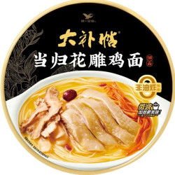 统一方便面/粉_Uni-President 统一 大补帖 当归花雕鸡面 滋补面 非油炸细面 93g/碗 单碗装多少钱-什么值得买