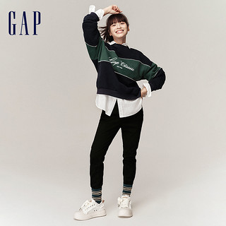 Gap 盖璞 女装秋2023远红外发热保暖牛仔裤798882