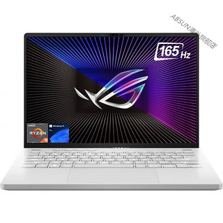 华硕（ASUS）rog Zephyrus G14游戏笔记本电脑，14'' Qhd 165hz显示屏，amd 8核ryze 16GB RAM I 1TB SSD