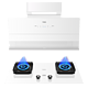  3.8焕新、以旧换新：macro 万家乐 AH3X+AC7X 侧吸式烟灶套装W1 天然气　