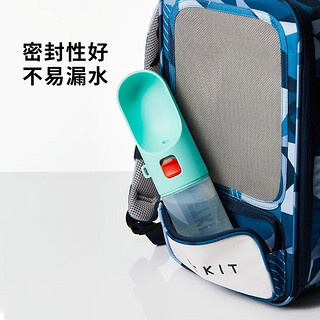 PETKIT 小佩 宠物随行杯2代 狗狗喝水器 宠物外出饮水器 户外喂水器便携式水杯 苹果绿380ml-附挂绳