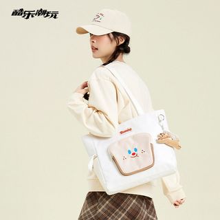 烘焙小狗单肩包女2024春通勤大容量休闲可爱手提包包