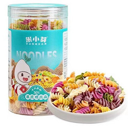 米小芽 宝宝营养果蔬螺丝面4罐