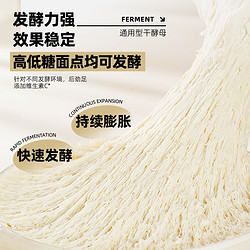 Angel 安琪 酵母粉金装耐高糖型500g高活性即发干孝母粉烘焙家用面包发酵