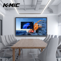 kmic65英寸教学会议一体机多媒体电子白板触摸屏交互式智能会议平板