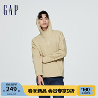 Gap男女装春季2024新款时尚Scuba卫衣运动情侣连帽衫889286