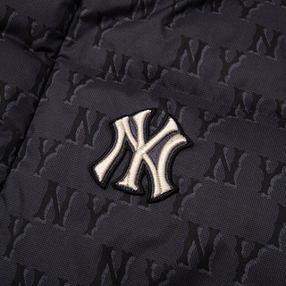 美职棒（MLB）羽绒服男女装 23冬季时尚纽约洋基队防风保暖夹克羽绒衣 3ADJM0736-50BKS XS
