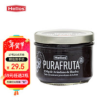Helios 喜璐 西班牙进口蓝莓酱250g 0防腐剂0蔗糖沙拉水果酱冰淇淋酱吐司早餐