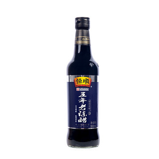 恒顺 手工古法酿造 山西五年老陈醋(总酸≥6.0g/100ml) 500ml