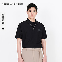 TRENDIANO KEEP SMILING 艺术胶囊系列夏翻领Polo衫男