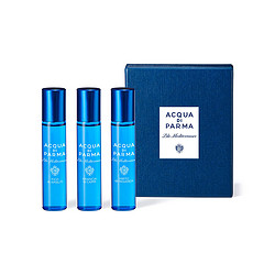 ACQUA DI PARMA 帕尔玛之水 蓝色地中海探索香氛礼盒（无花果香+加州桂香+香橙香）12ml*3