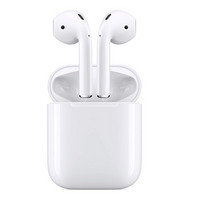 3.8焕新：Apple 苹果 AirPods 半入耳式真无线蓝牙耳机 白色