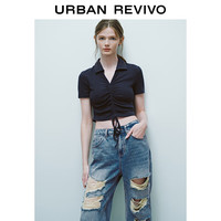 URBAN REVIVO 修身 女士T恤衫