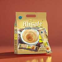 Alicafe 啡特力 马来西亚进口alicafe特浓白咖啡速溶三合一白咖啡