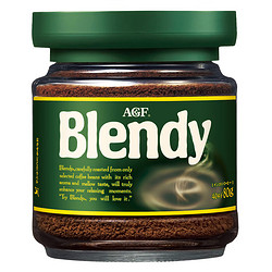 AGF Blendy 中度烘焙 原味 冰水速溶黑咖啡 80g