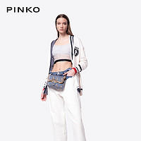 PINKO 女装logo印花拼色外套 BXS M